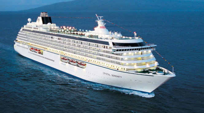 Tàu Crystal Serenity - Ảnh: crystalcruises.com