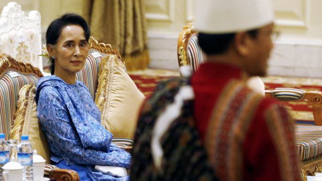 Bà Aung San Suu Kyi - Ảnh: AP