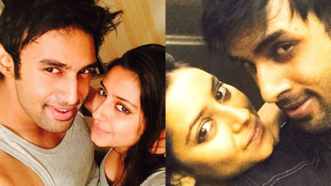 Rahul Raj Singh và Pratyusha Banerjee khi mặn nồng bên nhau - Ảnh: indian.com