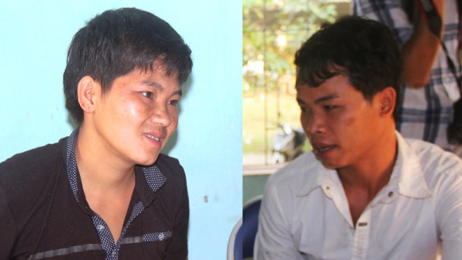 Và Bá Nhìa và Cụt Văn Hoanh tại cơ quan điều tra
