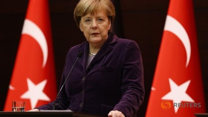 Thủ tướng Đức Angela Merkel. Ảnh: Reuters