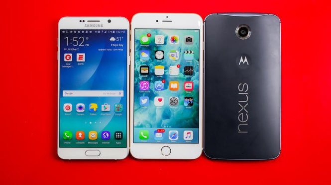 Thị trường smartphone toàn cầu lần đầu sụt giảm. - Ảnh: Cnet