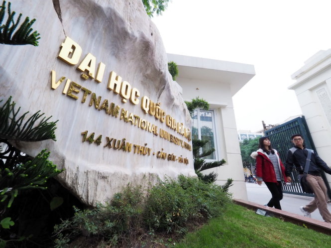 ĐH Quốc gia Hà Nội. - Ảnh: Nguyễn Khánh
