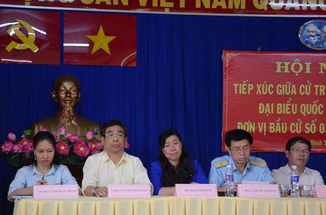 5 ứng viên đơn vị bầu cử số 3
