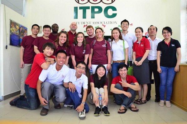 Sinh viên theo học tại Trung Tâm Đào Tạo Quốc Tế (ITPC) Trường ĐH Công nghệ Sài Gòn