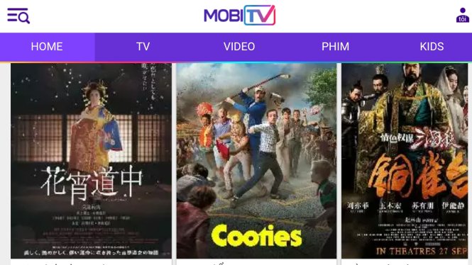 Giao diện trang web mobitv của Viettel. - Ảnh chụp màn hình