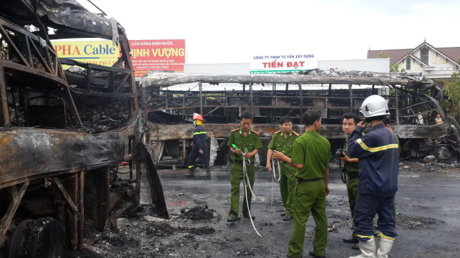 Hiện trường vụ tai nạn