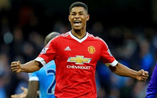 Rashford đang dần khẳng định mình tại M.U. Ảnh: BBC