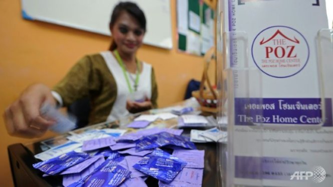 Theo WHO, việc Thái Lan duy trì các thủ tục tầm soát virút HIV và phát miễn phí thuốc điều trị kháng virút trên toàn quốc với thai phụ nhiễm HIV đã đóng vai trò quan trọng trong việc ngăn ngừa virút này lây lan sang các thế hệ mới - Ảnh: AFP