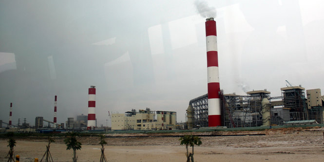 Hệ thống thải khí của dự án Formosa