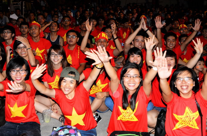 Các CĐV VN sẽ có cơ hội vui chơi và xem Euro 2016 tại fan zone - Ảnh: Hữu Khoa