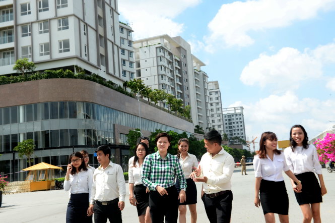Khu đô thị Sa La, một trong những dự án thuộc khu đô thị mới Thủ Thiêm, Q.2, TP.HCM - Ảnh: TỰ TRUNG