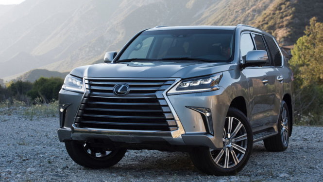 Dáng phong trần của chiếc LX570 làm nhiều đại gia mê mệt - Ảnh: Lexusvietnam