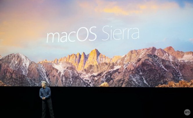 Tên gọi mới của hệ điều hành OS X là macOS - Ảnh: ArsTechnica