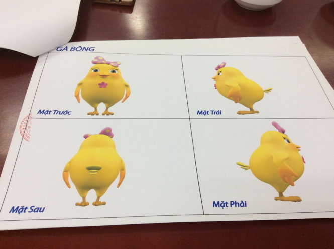 Một trang trong giấy chứng nhận mà VTV và Kim Cương đưa ra trong buổi họp với ông Lưu Mạnh Tiến - Ảnh: Ông Lưu Mạnh Tiến cung cấp