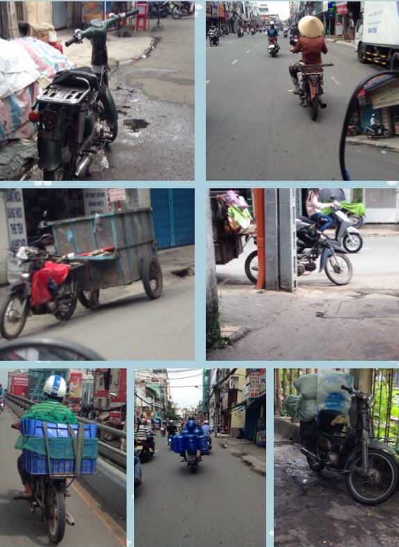 Khi thấy những phương tiện không đảm bảo an toàn như thế này chạy trên đường phố liệu người dân có quyền tố cáo? - Ảnh: T.M