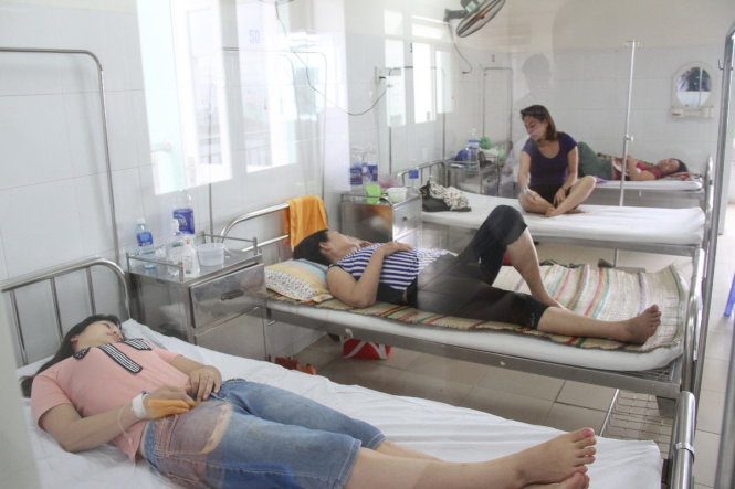 Hiện tình trạng các du khách đã ổn định, không có biến chứng nặng - Ảnh: ĐOÀN CƯỜNG