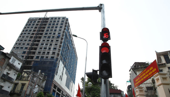 Tòa nhà số 8B Lê Trực - Ảnh: KHIẾT HƯNG