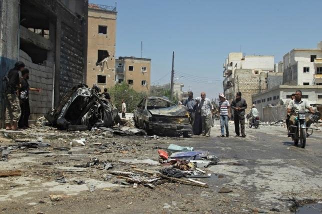 Cuộc xung đột tại Syria khiến hàng trăm ngàn người thiệt mạng - Ảnh: Reuters