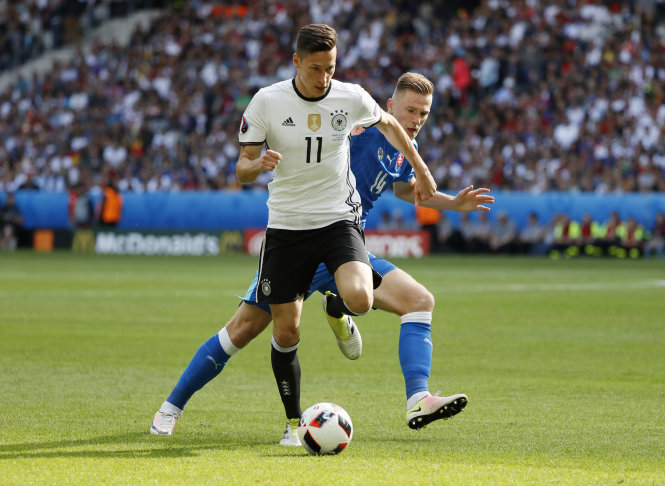 Draxler (11) liệu có tiếp tục tỏa sáng trước Ý? - Ảnh: Reuters