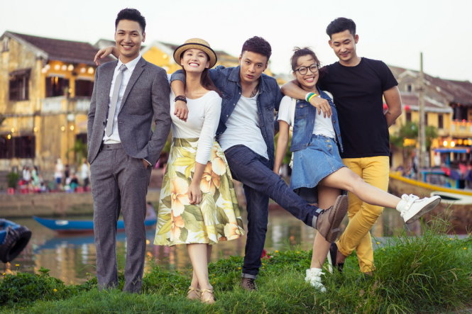 Dàn diễn viên trong bộ phim Zippo, Mù tạt và Em sẽ giao lưu với khán giả trong khuôn khổ Telefilm 2016 - Ảnh: VFC