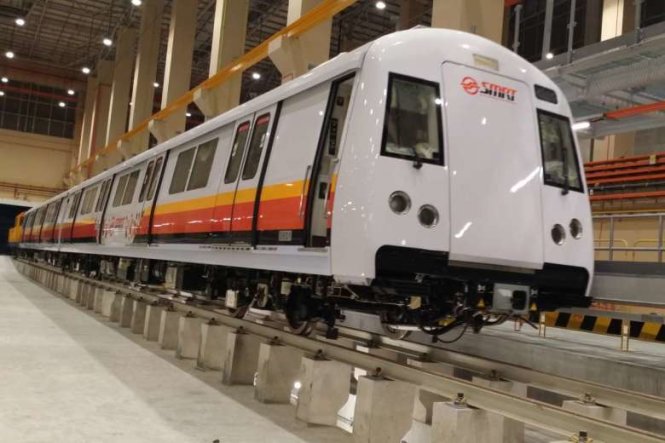 Loại tàu model C151A kiểu như trong ảnh đã bị trả về Trung Quốc - Ảnh: Công ty SMRT
