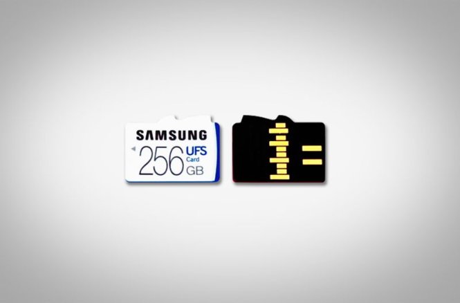 Thẻ nhớ UFS có tốc độ đọc tuần tự lên đến 530 MB/s, nhanh gấp 5 lần thẻ nhớ SD tốt nhất hiện nay