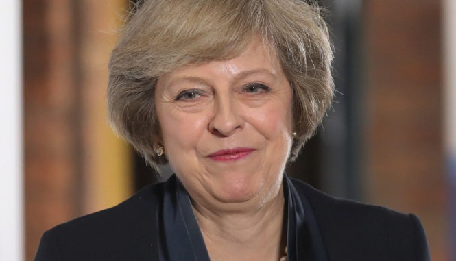 Bà Theresa May - Ảnh: GETTY IMAGES