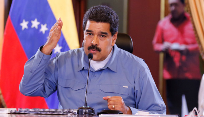 Tổng thống Venezuela Nicolas Maduro - Ảnh: REUTERS