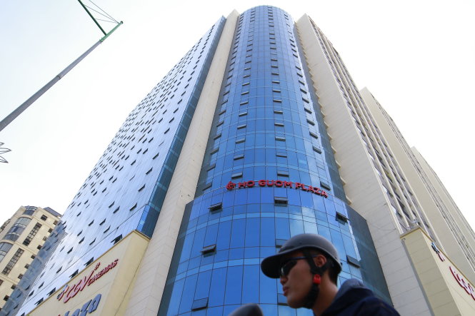 Chủ đầu tư dự án Hồ Gươm Plaza (Q.Hà Đông, Hà Nội) bàn giao thiếu nhiều hạng mục trong hợp đồng - Ảnh: Nam Trần