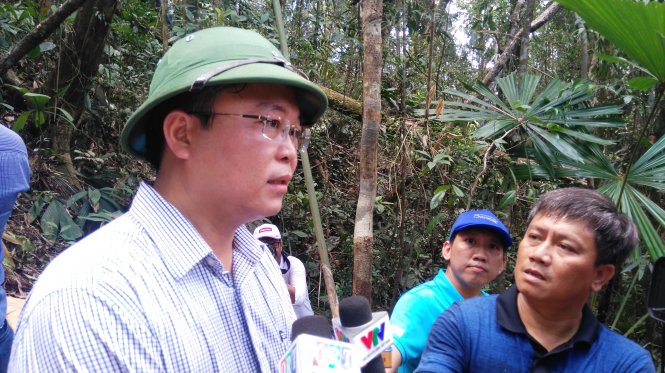 Ông Lê Trí Thanh-phó chủ tịch UBND tỉnh Quảng Nam. Ảnh: LÊ TRUNG