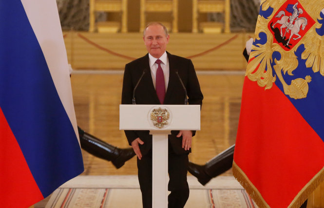 Tổng thống Nga Vladimir Putin. Ảnh: REUTERS