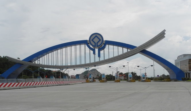 Trạm thu phí Đại Yên (TP Hạ Long, tỉnh Quảng Ninh) - Ảnh: ĐỨC HIẾU