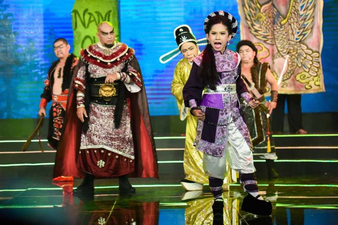 Bình Tinh trong vai quận chúa Huyền Nga - Ảnh: DL Duy