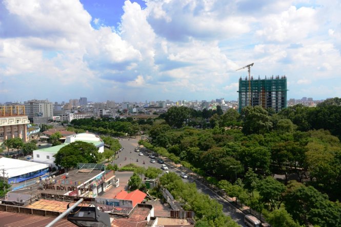 Khu vực phía Tây thành phố đang thu hút rất nhiều khách mua căn hộ nhờ vào lợi thế “vàng” là không gian xanh rộng rãi cộng với tiện ích nội, ngoại khu lý tưởng. Ảnh Duyên Phan