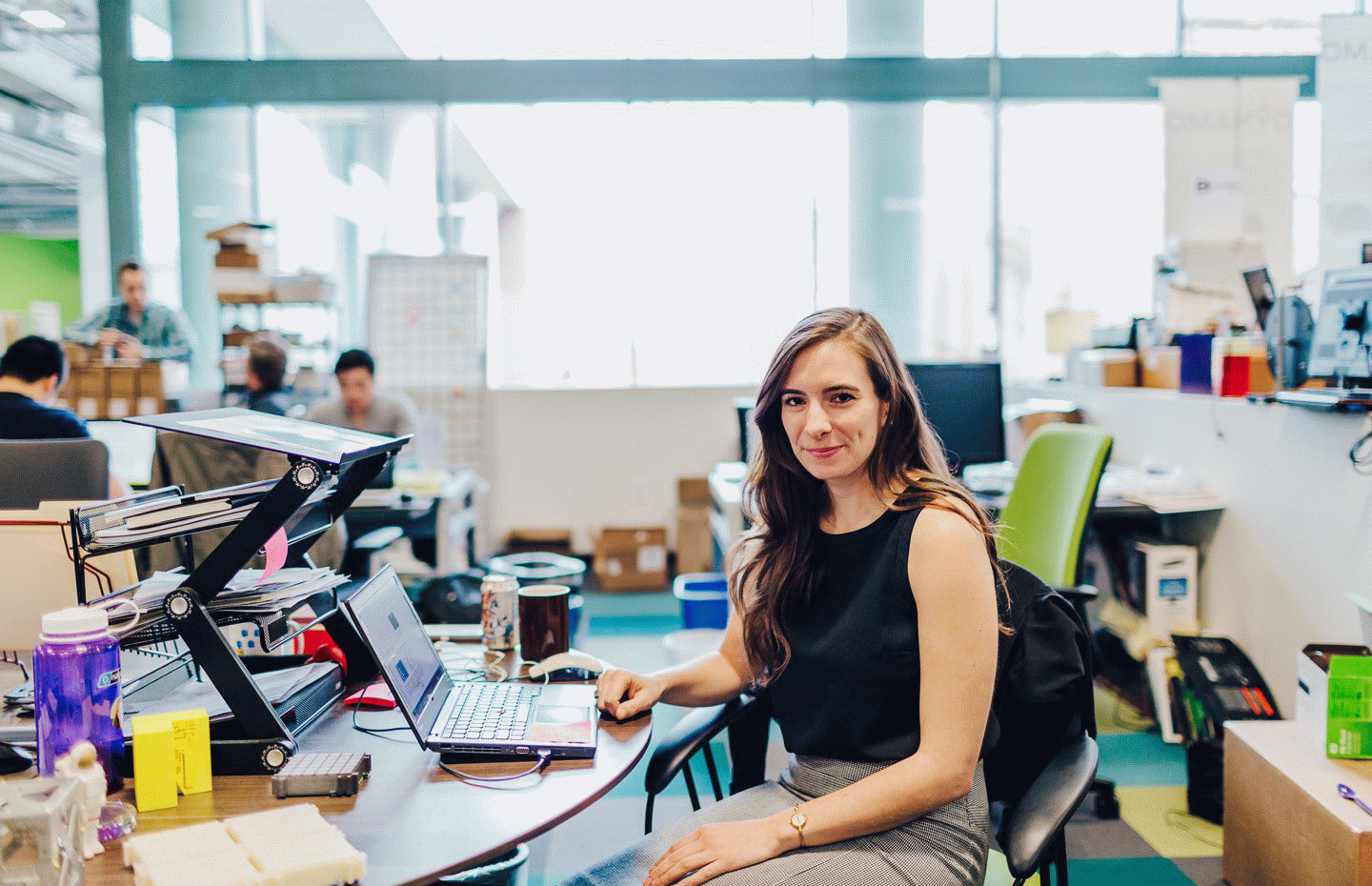 Natalya Brikner, nữ CEO 29 tuổi của hãng Accion ở Massachusetts, Mỹ - Ảnh: Careercontessa