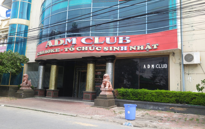 Tụ điểm karaoke ADM Club bị cơ quan chức năng đột kích vào rạng sáng 4-9 phát hiện 54 người dương tính với các chất ma túy - Ảnh: TIẾN THẮNG
