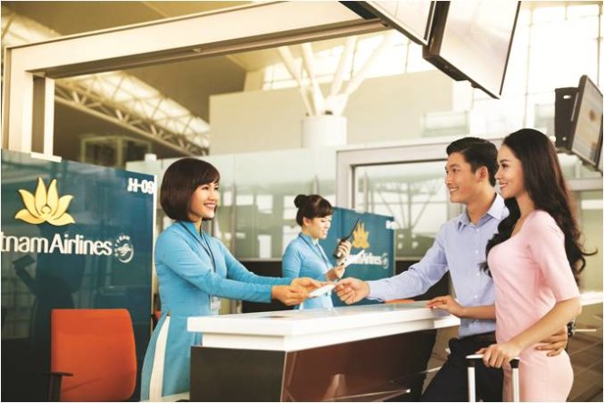 Nâng cấp khu vực làm thủ tục tại sân bay để nổi bật hình ảnh thương hiệu, đồng bộ và chuyên nghiệp
