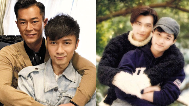 Tấm hình 22 năm trước và sau của Cổ Thiên Lạc và Cổ Cự Cơ