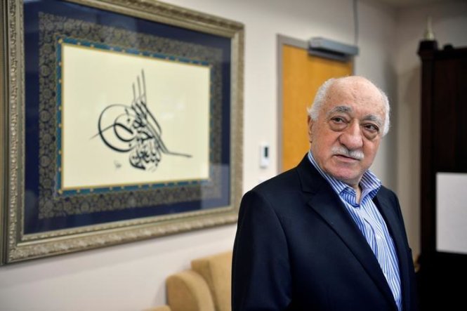 Giáo sĩ Fethullah Gülen tại nhà ông ở Saylorsburg, bang Pennsylvania, Mỹ - Ảnh: Reuters