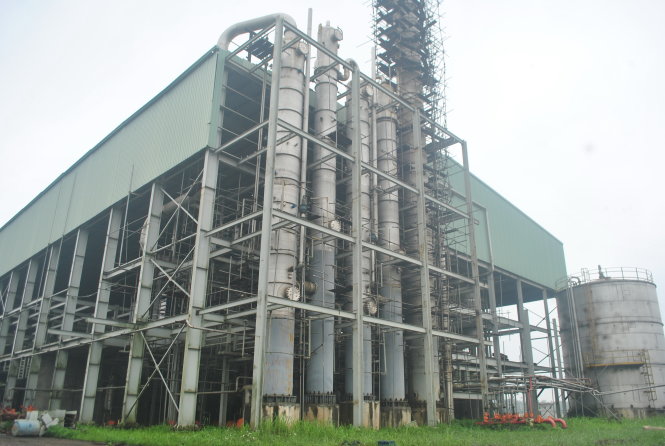 Dự án ethanol Phú Thọ do PVC thực hiện đến nay vẫn chưa thể hoạt động do gặp nhiều vướng mắc - Ảnh: HÀ DUY