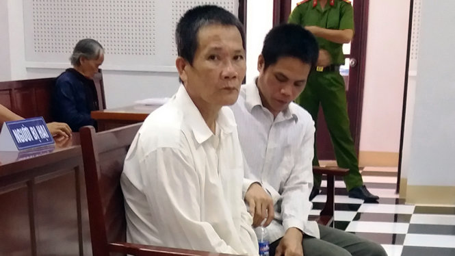 Bị cáo Chiến tại phiên tại tòa án cấp cao - Ảnh: TRẦN NGUYÊN