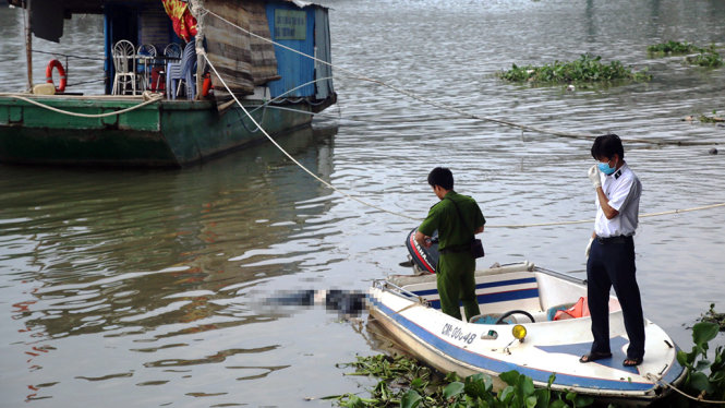 Hiện trường nơi phát hiện vụ việc - Ảnh: TÂM ĐỨC