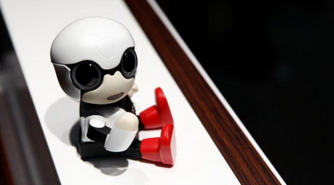 Robot Kirobo Mini của Toyota - Ảnh: GETTY