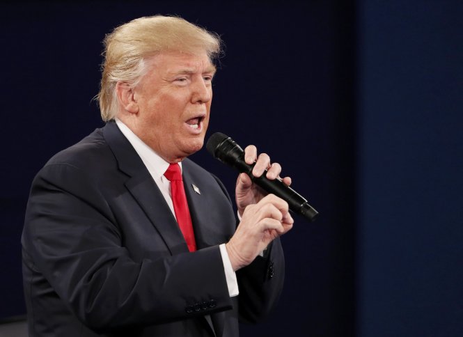 Làn sóng tẩy chay ông Trump sẽ còn tiếp tục sau cuộc tranh luận ngày 10-10 - Ảnh: Reuters