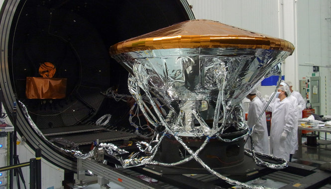 Robot Schiaparelli - Ảnh: ESA