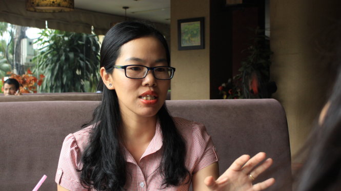 Cô giáo Miêu Kha - Ảnh: Chí Tuệ