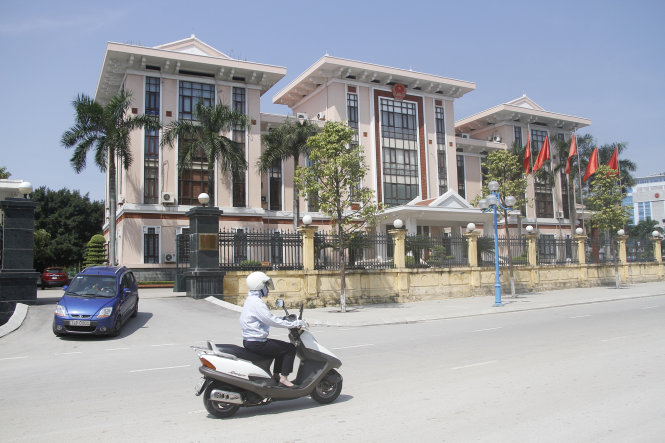 UBND thành phố Hạ Long là khu đất vàng nằm cạnh cung văn hóa Việt - Nhật - Ảnh: ĐỨC HIẾU