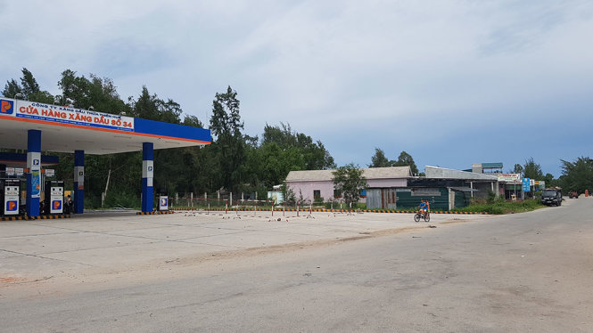 Địa điểm xảy ra vụ xô xát - Ảnh: PHÚ XUÂN