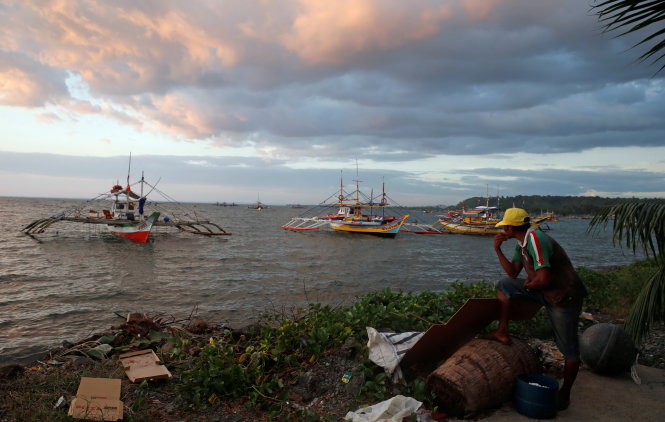 Cato in Infanta, Pangasinan in the Philippines, October 31
